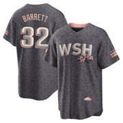 Aaron Barrett Youth Washington Nationals 2022 City Connect Jersey - Gray Replica