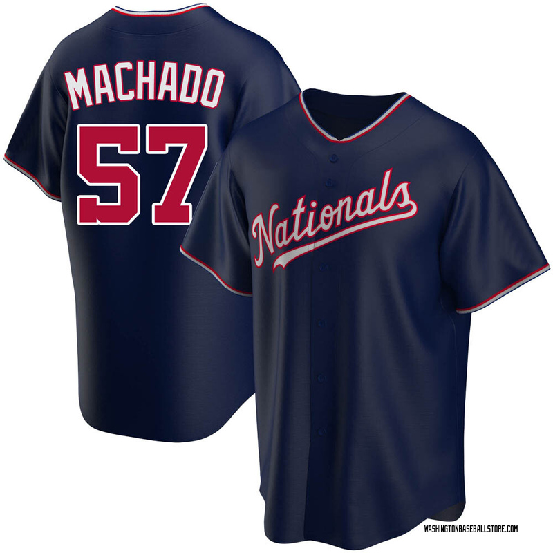 Andres Machado Men's Washington Nationals Alternate Jersey - Red