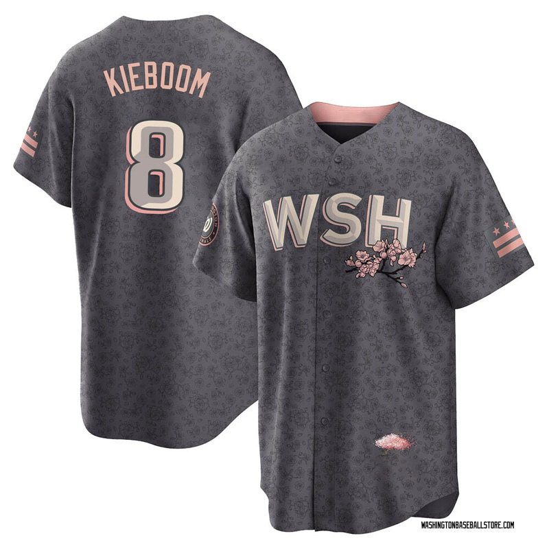 Men Bloom Washington Nationals Carter Kieboom Gray 2022 City Connect  Replica Jersey – The Beauty You Need To See