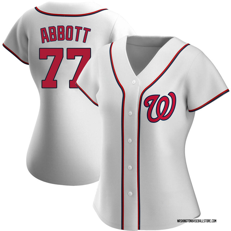 Washington Nationals Nike Official Authentic Custom Jersey - White