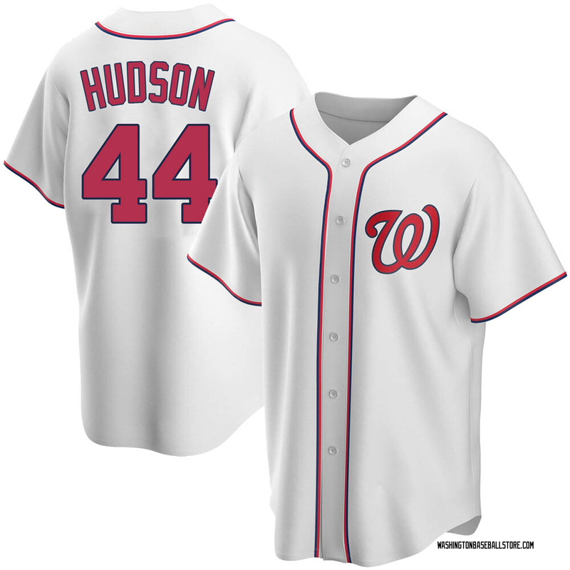 Men Is Nationals Daniel Hudson White 2020 Alternate Jersey in 2023