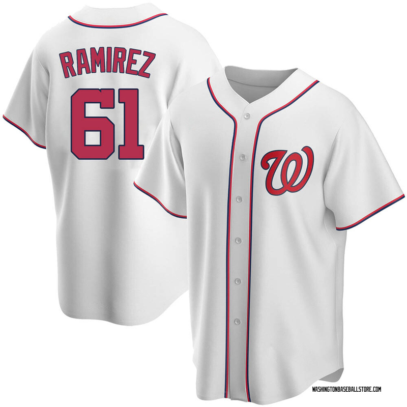 Erasmo Ramirez Men's Washington Nationals Home Jersey - White Authentic