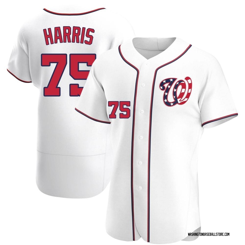 Hobie Harris Men's Washington Nationals Alternate Jersey - White
