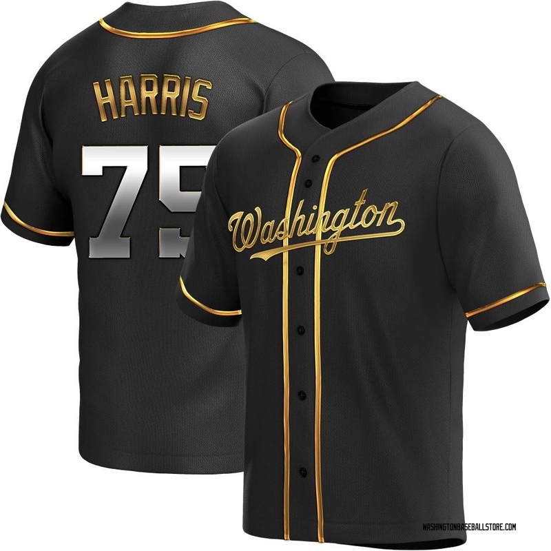 Hobie Harris Men's Washington Nationals Home Jersey - White Replica