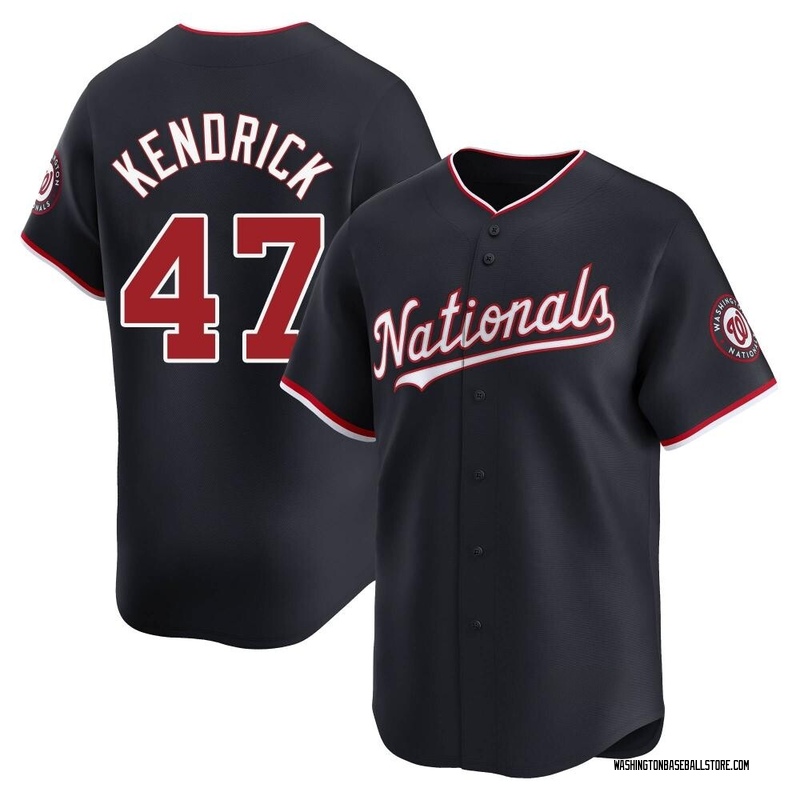 Howie Kendrick Men's Washington Nationals Alternate Jersey - Navy Limited