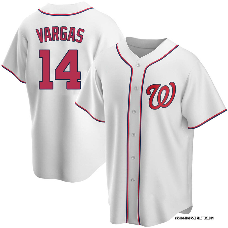 2022 Chicago Cubs Illdemaro Vargas #4 Game Issued Navy Jersey City Connect  44 38