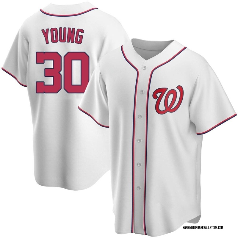 Washington Nationals Majestic Official Cool Base Jersey - Red