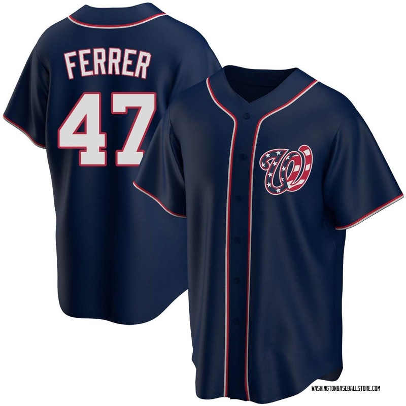 Jose Ferrer Men's Washington Nationals Alternate Jersey - Red