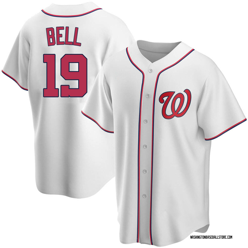 Josh Bell Washington Nationals 2022 City Connect Grey Baseball