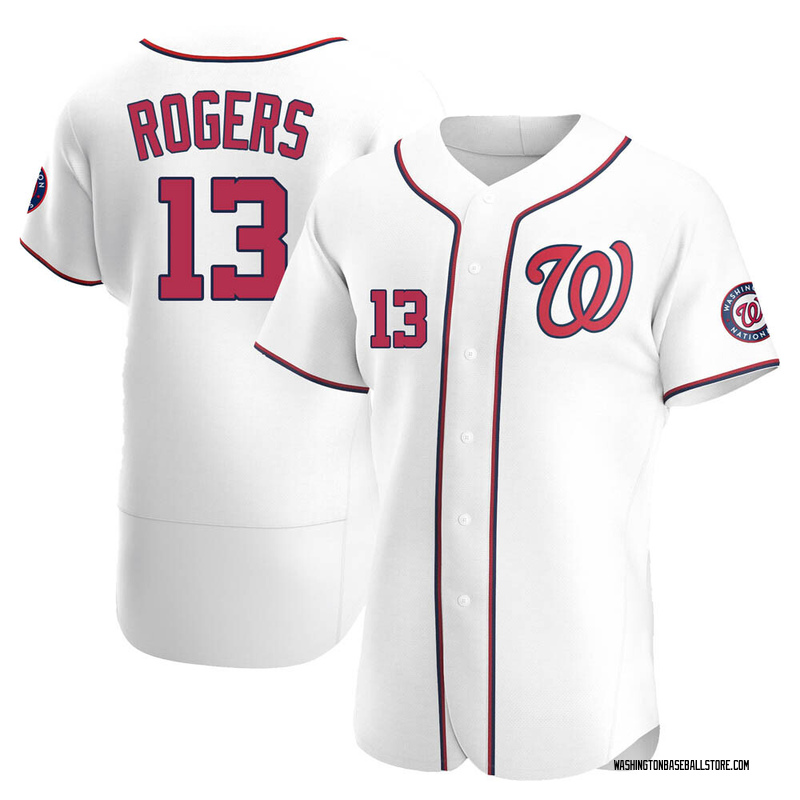 Josh Rogers Jersey, Authentic Nationals Josh Rogers Jerseys