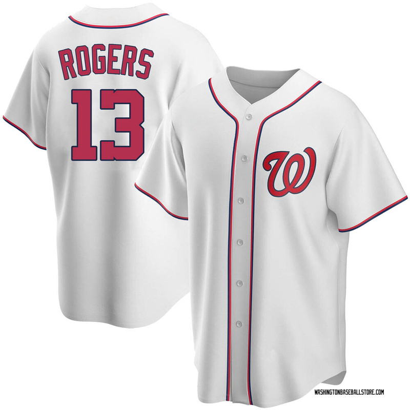 Josh Rogers Jersey, Authentic Nationals Josh Rogers Jerseys