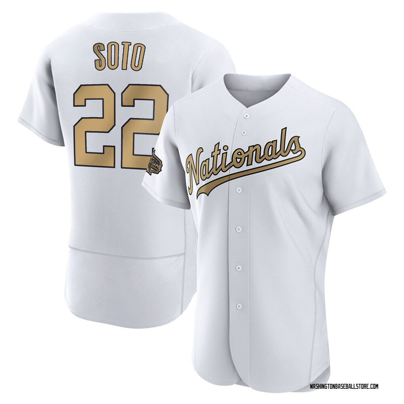 Juan Soto Men's Washington Nationals Authentic 2022 All-Star Jersey - White  Game
