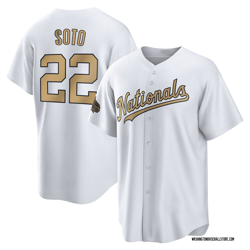 Juan Soto #22 Washington Nationals White 2022 MLB All-Star Game Jersey -  Cheap MLB Baseball Jerseys