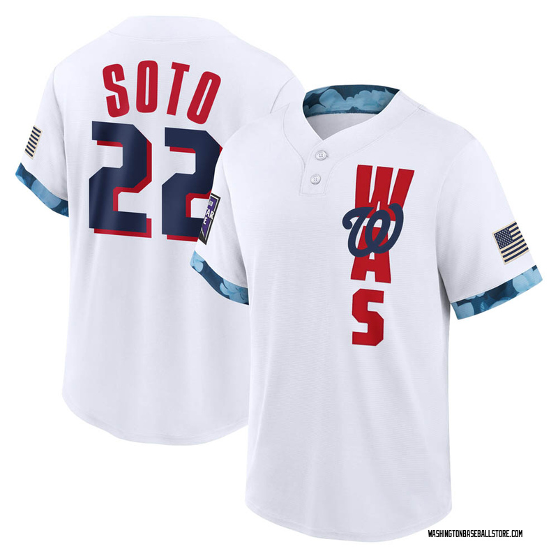 Juan Soto Youth Washington Nationals 2021 All-Star Replica Jersey - White  Game