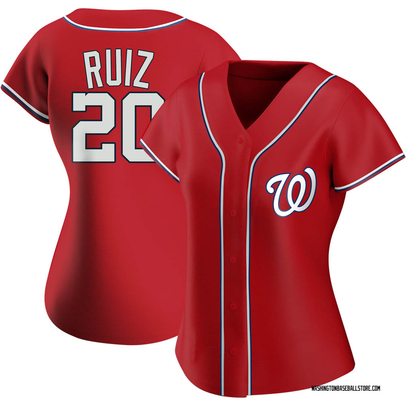 Keibert Ruiz Women's Washington Nationals Alternate Jersey - Black