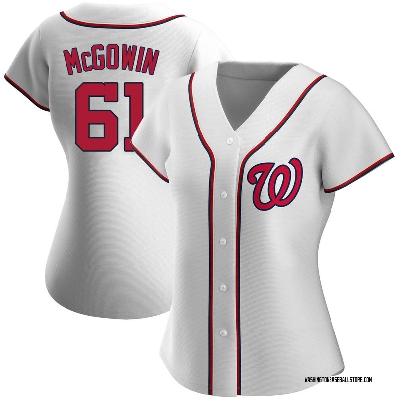 Kyle McGowin Women's Washington Nationals Home Jersey - White
