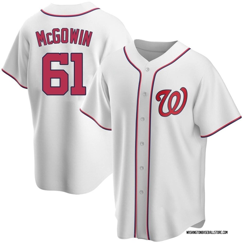 Kyle McGowin Women's Washington Nationals Home Jersey - White