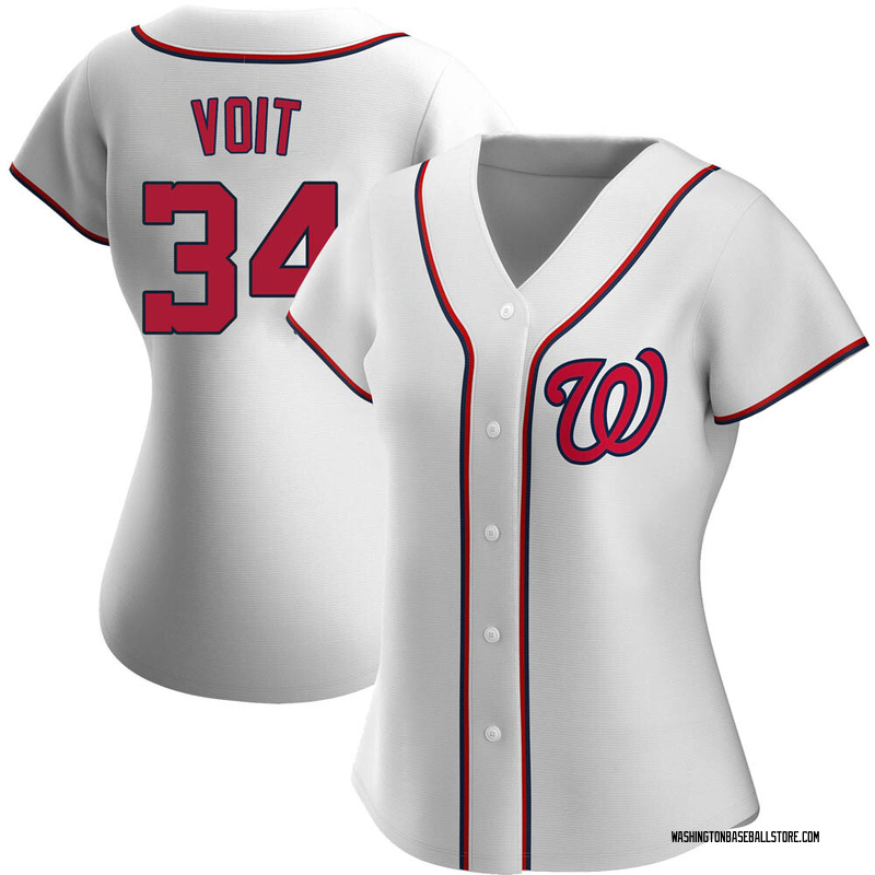 Luke Voit Men's Washington Nationals Home Jersey - White Authentic