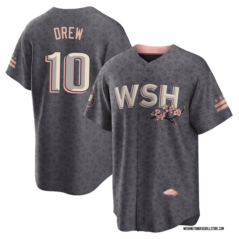 Stephen Drew Youth Washington Nationals 2022 City Connect Jersey - Gray  Replica