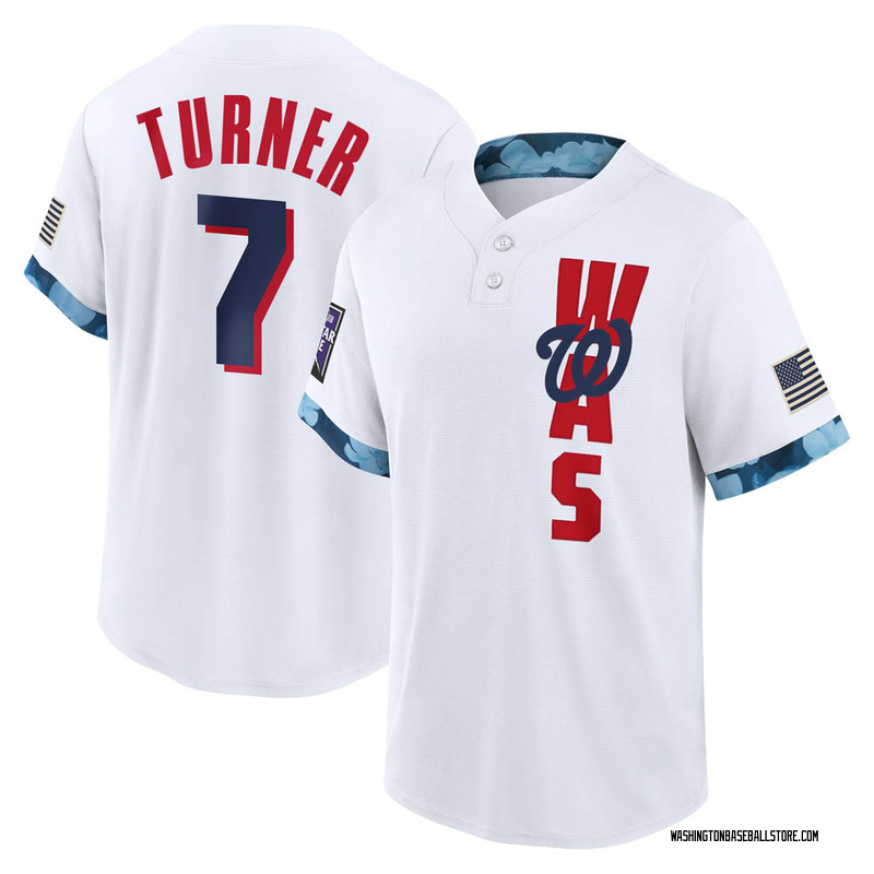 Trea Turner Youth Washington Nationals 2021 All-Star Replica Jersey - White  Game