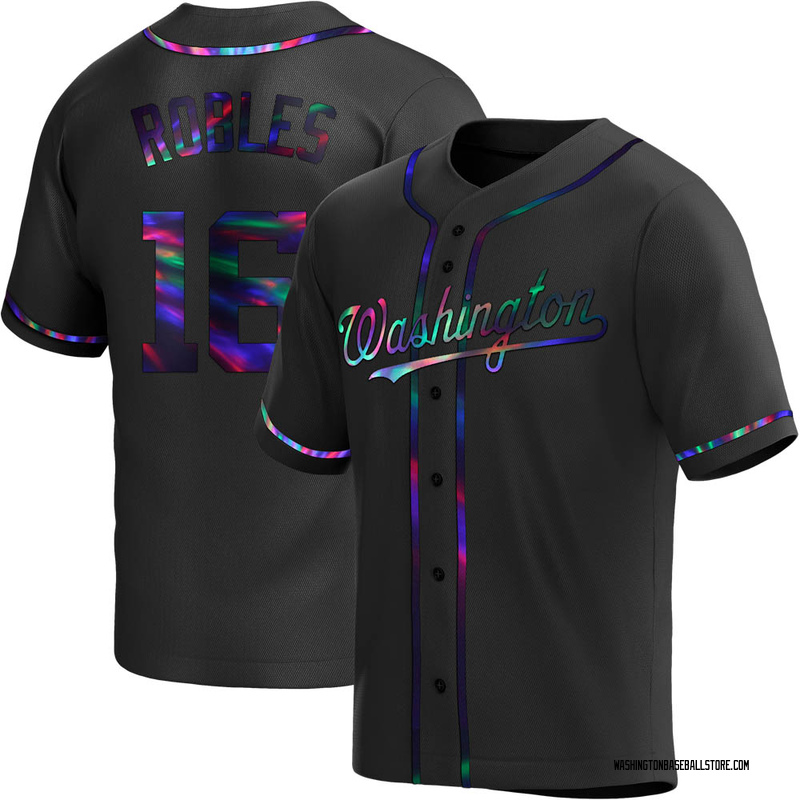 Victor Robles Youth Washington Nationals Alternate Jersey - Black