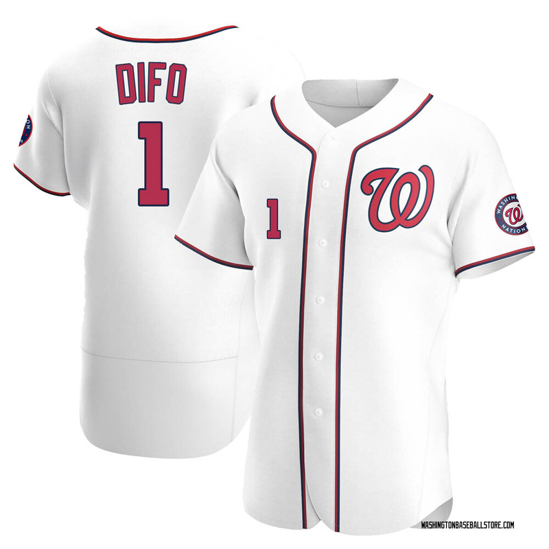 Wilmer Difo Washington Nationals Home Cool Base Player Jersey - White Color  - Bluefink